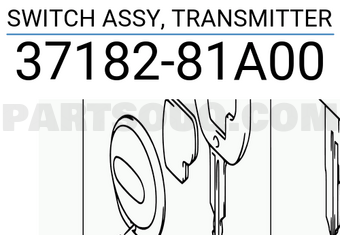 Suzuki 3718281A00 SWITCH ASSY, TRANSMITTER