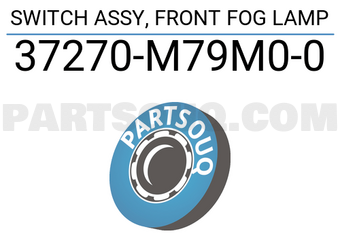 Suzuki 37270M79M00 SWITCH ASSY, FRONT FOG LAMP