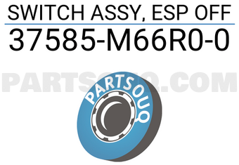 Suzuki 37585M66R00 SWITCH ASSY, ESP OFF