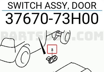 Suzuki 3767073H00 SWITCH ASSY, DOOR