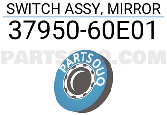 Suzuki 3795060E01 SWITCH ASSY, MIRROR