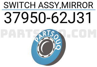 Suzuki 3795062J31 SWITCH ASSY,MIRROR