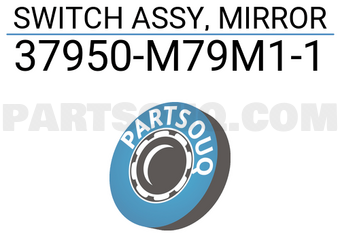 Suzuki 37950M79M11 SWITCH ASSY, MIRROR