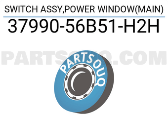 Suzuki 3799056B51H2H SWITCH ASSY,POWER WINDOW(MAIN)