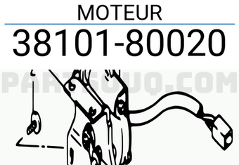 Suzuki 3810180020 MOTEUR