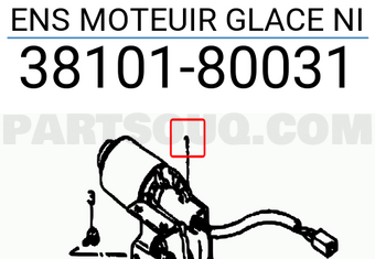 Suzuki 3810180031 ENS MOTEUIR GLACE NI