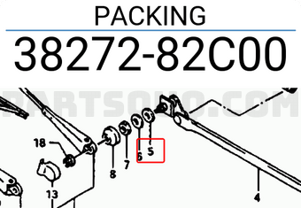Suzuki 3827282C00 PACKING