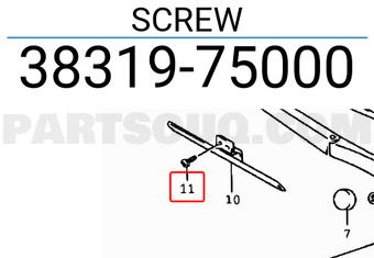 Suzuki 3831975000 SCREW