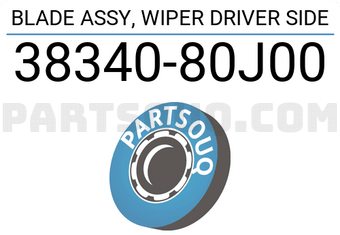 Suzuki 3834080J00 BLADE ASSY, WIPER DRIVER SIDE