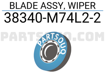 Suzuki 38340M74L22 BLADE ASSY, WIPER