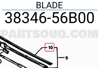 Suzuki 3834656B00 BLADE