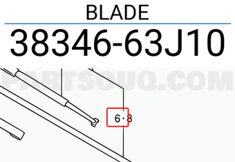 Suzuki 3834663J10 BLADE