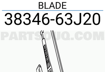 Suzuki 3834663J20 BLADE