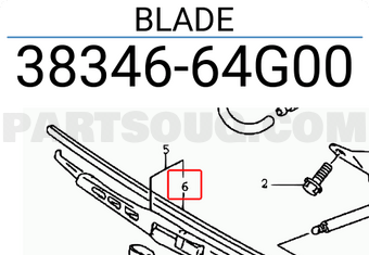 Suzuki 3834664G00 BLADE