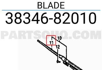 Suzuki 3834682010 BLADE