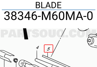 Suzuki 38346M60MA0 BLADE