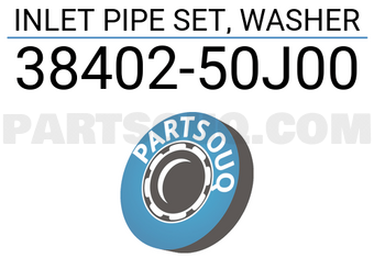 Suzuki 3840250J00 INLET PIPE SET, WASHER