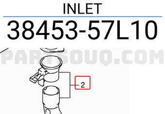 Suzuki 3845357L10 INLET