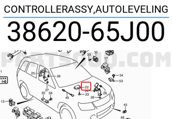 Suzuki 3862065J00 CONTROLLERASSY,AUTOLEVELING