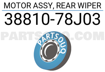 Suzuki 3881078J03 MOTOR ASSY, REAR WIPER