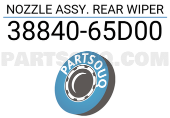 Suzuki 3884065D00 NOZZLE ASSY. REAR WIPER
