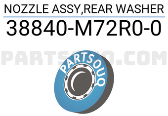 Suzuki 38840M72R00 NOZZLE ASSY,REAR WASHER