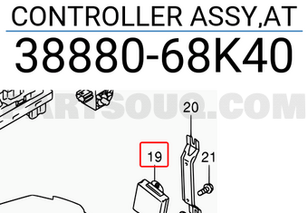Suzuki 3888068K40 CONTROLLER ASSY,AT