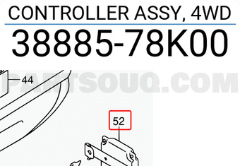 Suzuki 3888578K00 CONTROLLER ASSY, 4WD