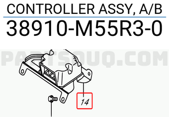 Suzuki 38910M55R30 CONTROLLER ASSY, A/B
