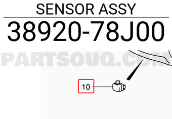 Suzuki 3892078J00 SENSOR ASSY