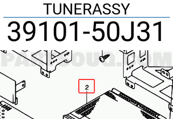 Suzuki 3910150J31 TUNERASSY