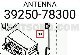 Suzuki 3925078300 ANTENNA