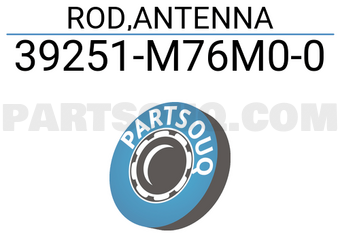 Suzuki 39251M76M00 ROD,ANTENNA
