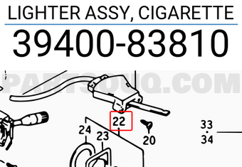 Suzuki 3940083810 ELECT. HEATING COIL ASSEMBLY