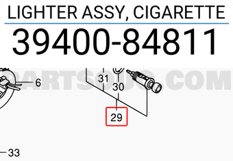 Suzuki 3940084811 ELECT. HEATING COIL ASSEMBLY