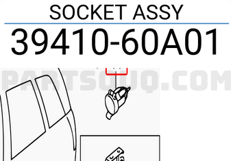 Suzuki 3941060A01 SOCKET ASSY