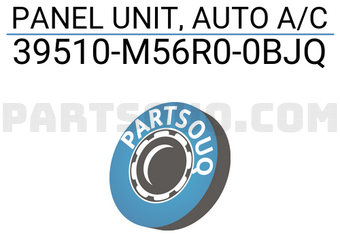 Suzuki 39510M56R00BJQ PANEL UNIT, AUTO A/C