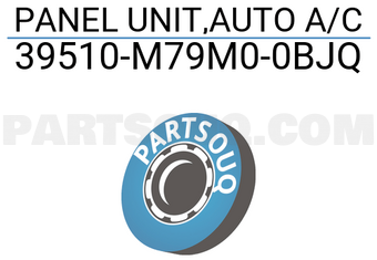 Suzuki 39510M79M00BJQ PANEL UNIT,AUTO A/C