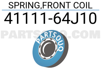 Suzuki 4111164J10 SPRING,FRONT COIL