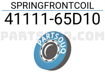 Suzuki 4111165D10 SPRINGFRONTCOIL
