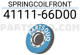 Suzuki 4111166D00 SPRINGCOILFRONT