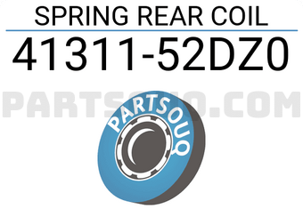 Suzuki 4131152DZ0 SPRING REAR COIL