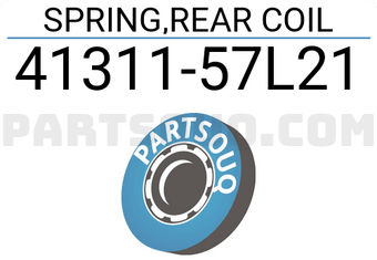 Suzuki 4131157L21 SPRING,REAR COIL