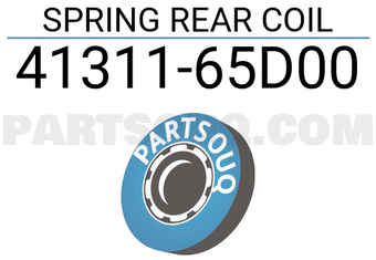 Suzuki 4131165D00 SPRING REAR COIL