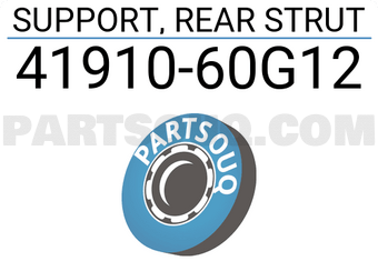 Suzuki 4191060G12 SUPPORT, REAR STRUT