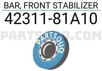 Suzuki 4231181A10 BAR, FRONT STABILIZER