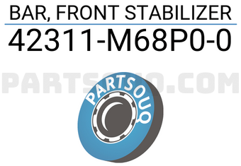 Suzuki 42311M68P00 BAR, FRONT STABILIZER