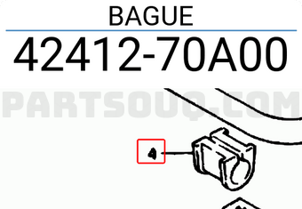 Suzuki 4241270A00 BAGUE