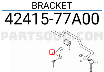 Suzuki 4241577A00 BRACKET