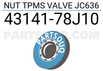 Suzuki 4314178J10 NUT TPMS VALVE JC636